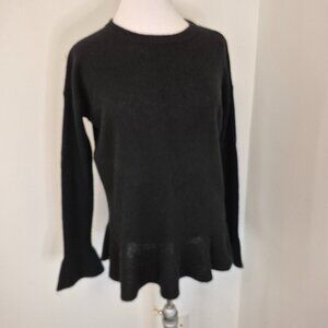Lord and Taylor Chic Cashmere Black Sweater (Sm)